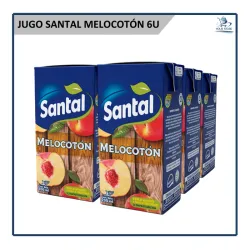 Jugo de Melocotón Santal (6u)