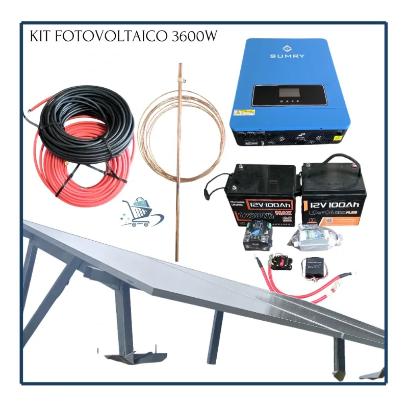 Kit Fotovoltaico - 3600W