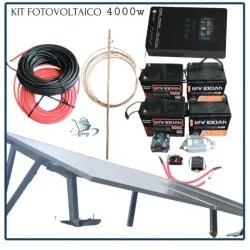 Kit Fotovoltaico de 4k