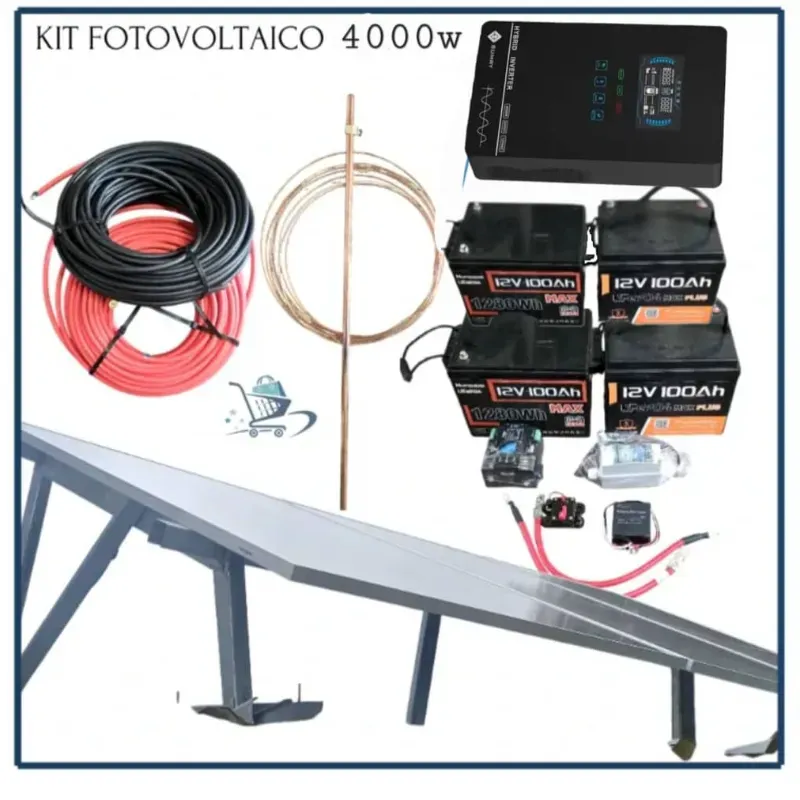 Kit Fotovoltaico de 4k