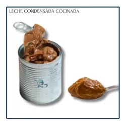 Leche condensada cocinada 