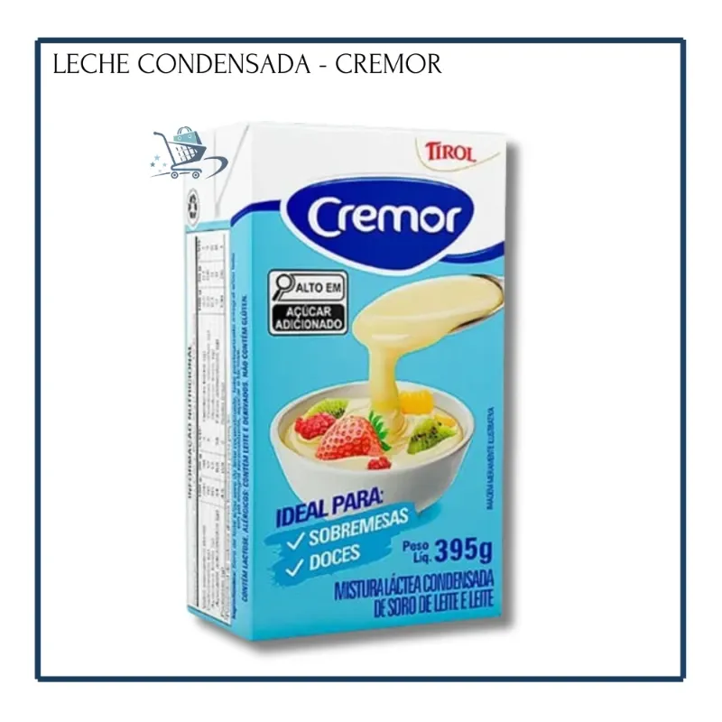 Leche condensada - Cremor (395g)