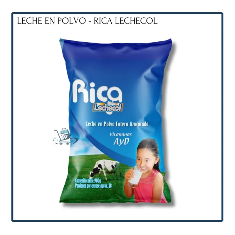 Leche en polvo - Rica lechecol (900g)
