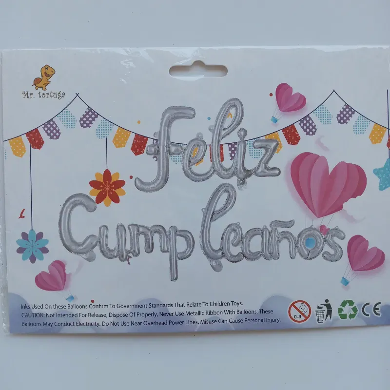 Letrero inflable de Feliz Cumpleaño #2