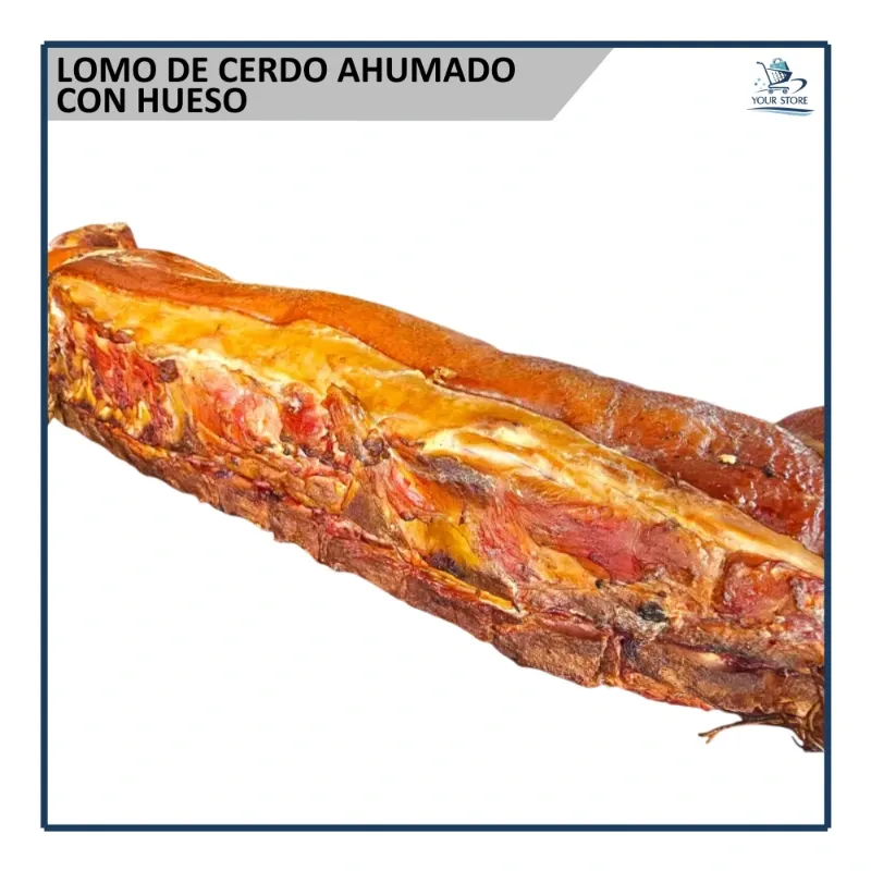 Lomo de Cerdo Ahumado con Hueso (1.0Lb)