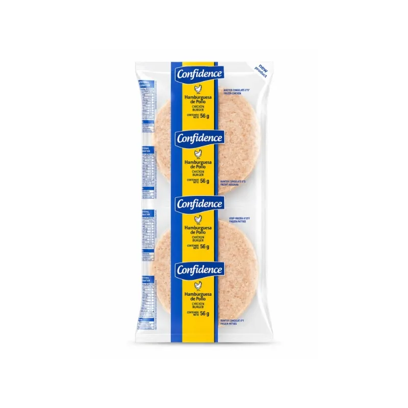 Amburguesa de pollo (2u)