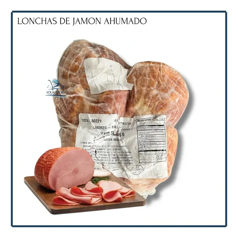 Lonchas de Jamón Ahumado (3.3lb)