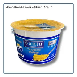 Macarrones con Queso - Santa (58g)