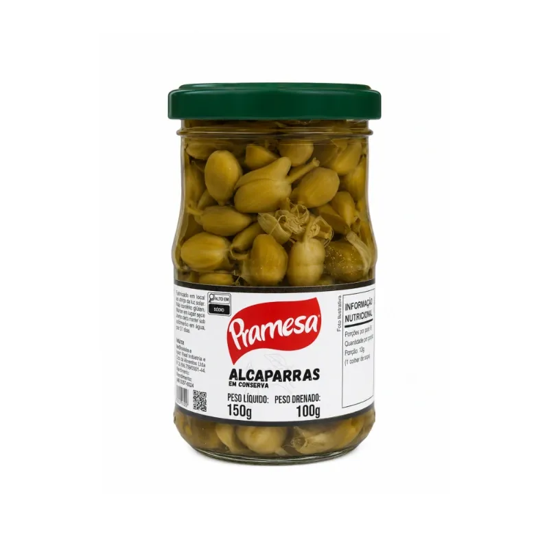 Mercatoria - Alcaparras en conserva Pramesa (150 g / 5.29 oz)