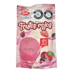 Malteada frutos rojos 