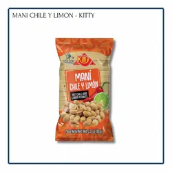 Maní con Chile y Limón - Kitty (80g)