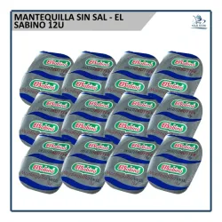 Mantequilla sin Sal - El Sabino 10g (12u)
