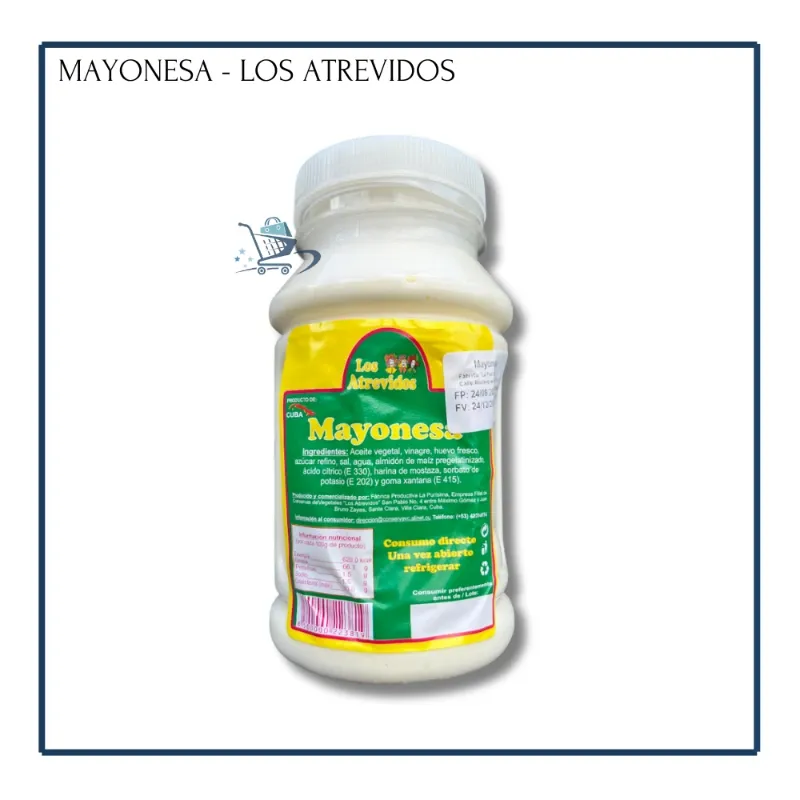 Mayonesa - Los Atrevidos (1Kg)