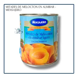 Melocotón en Almíbar - Mensajero (820g)
