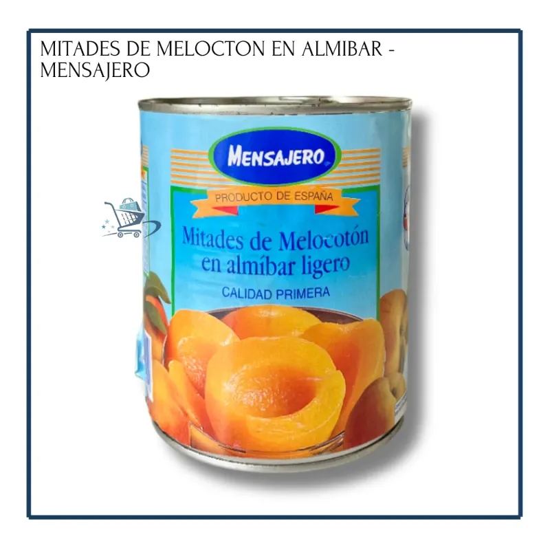 Melocotón en Almíbar - Mensajero (820g)