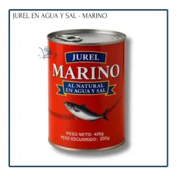 Jurel en Agua y Sal - Marino (425g)