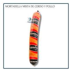 Mortadella mixta de Cerdo y Pollo (1Kg)