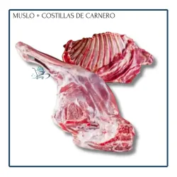 Muslo de Carnero + Costillas(9.2Lb)