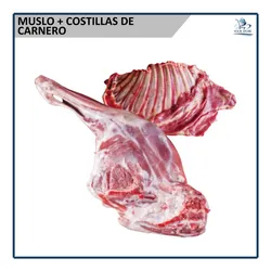 Muslo de Carnero + Costilla (9.6Lb)