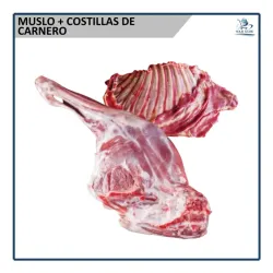 Muslo de Carnero + Costillas (5.0Lb)