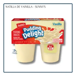 Natilla de Vainilla - Sunny's 4u (368g)