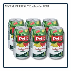 Néctar de Fresa y Plátano - Petit 330ml (6u)