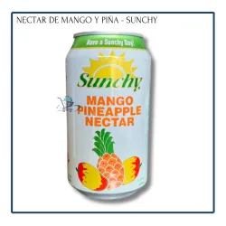 Néctar de Mango + Piña - Sunchy (334ml)