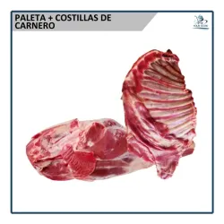 Paleta + Costillas de Carnero (3.5Lb)