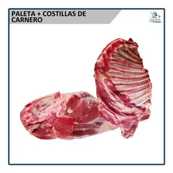 Paleta + Costillas de Carnero (7.0Lb)