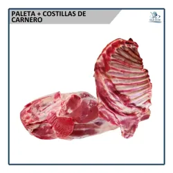Paleta + Costillas de Carnero (9.5Lb)
