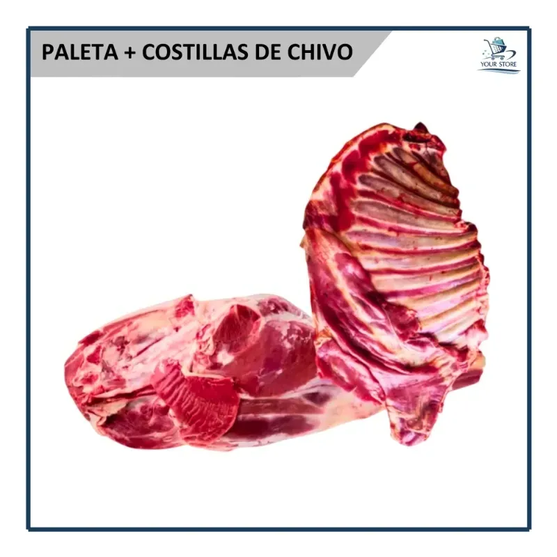 Paleta + Costillas de Chivo (5.5Lb)
