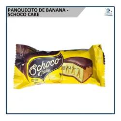 Panquecito de Banana - Schoco (40g)