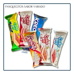 Panquecitos Rellenos Sabor Mixto (6u)