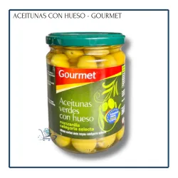 Aceitunas Verdes con Hueso - Gourmet (250g) 