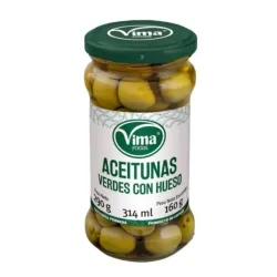 Aceitunas Verdes con Hueso - Vima (290g) 