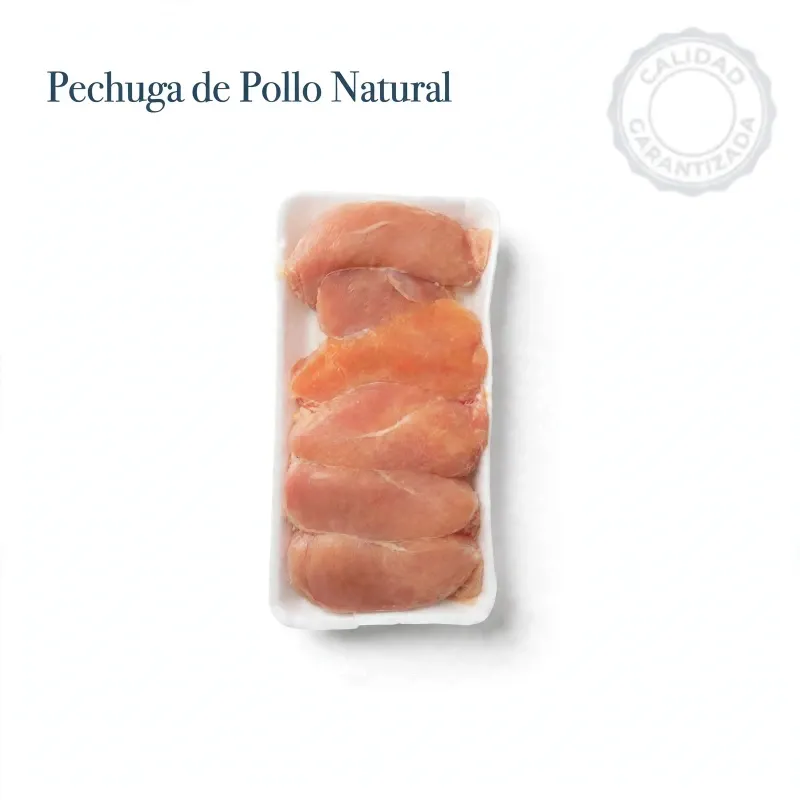 Pechugas de pollo deshuesada de (4.5L a 5L)