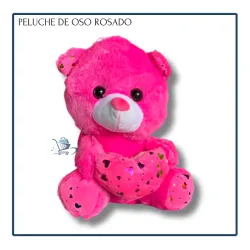 Peluche de Oso Rosado Oscuro