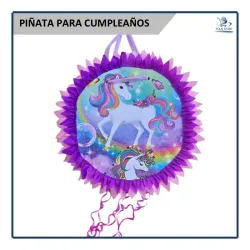 Piñata para Cumpleaños Unicornio 