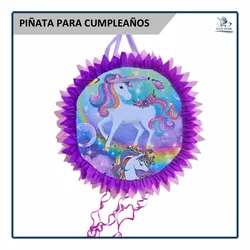 Piñata para Cumpleaños Unicornio 