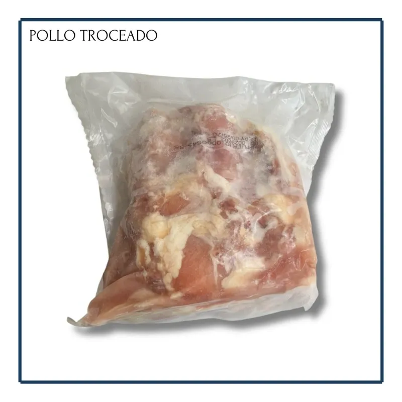 Pollo Entero TROCEADO Congelado (5.0 - 6.6 lb)