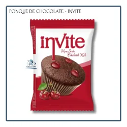 Ponqué de Chocolate con Cereza - Invite (25g)