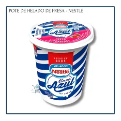 Pote de Helado Fresa - Nestlé (450ml)