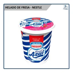 Pote de Helado Fresa - Nestlé (450ml)