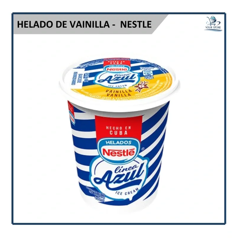 Pote de Helado Vainilla - Nestlé (450ml)