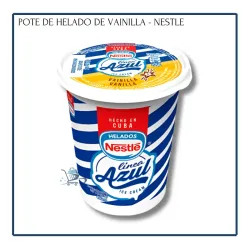 Pote de Helado Vainilla - Nestlé (450ml)