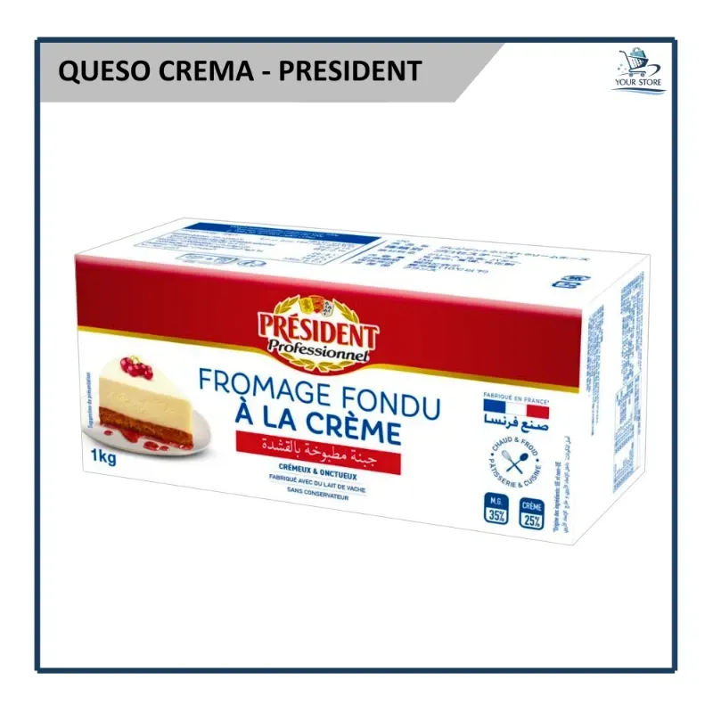 Queso Crema - Président (1.0Kg)