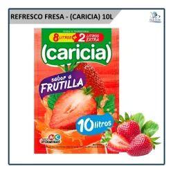 Refresco Fresa - (caricia) (10L)