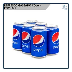 Refresco Gaseado Cola - Pepsi 300ml (6u)