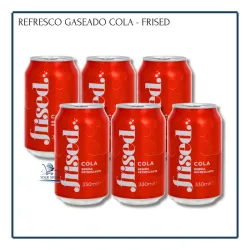 Refresco Gaseado de Cola - Frised (6u)
