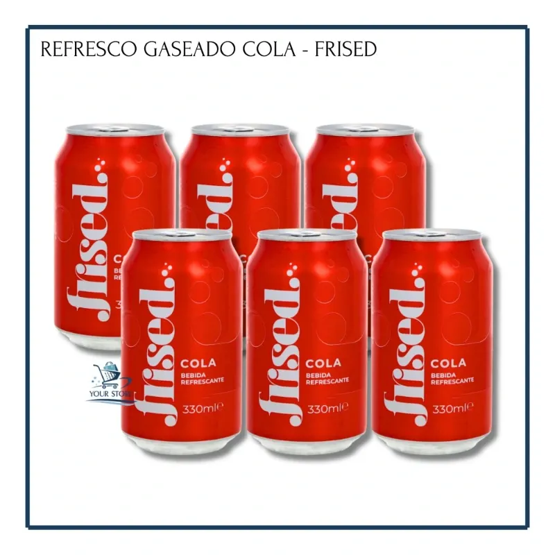 Refresco Gaseado de Cola - Frised (6u)